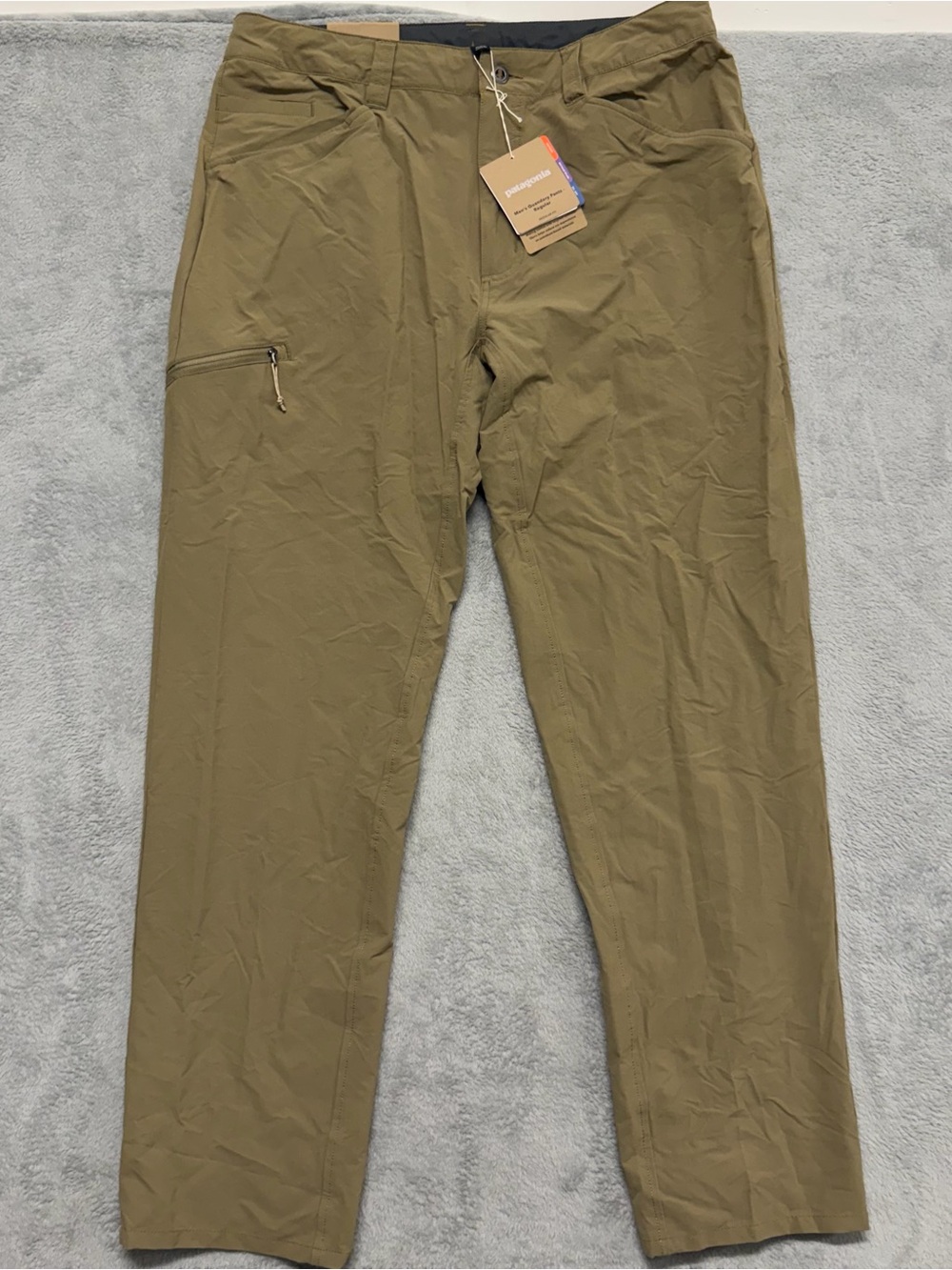 NEW Patagonia Quandary Pants Classic Tan Regular Men's 36x32